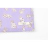 DDintex FLORET LONDON Stitched Hand Towel, Miao, Lavender, 9.8 x