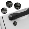 DWKJMYCP 3 PCS Keyhole Covers for 2018-2025 2026 Jeep Wrangler