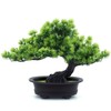 Artificial Bonsai Tree - Fake Plants for Home Decor, Bookshelf