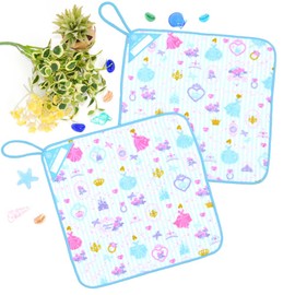 COLORFUL CANDY STYLE Loop Towel, Girls Imabari, Kindergarten, Nursery School, Loop, Set of 2, Powder Room for Princess Dress N8504720