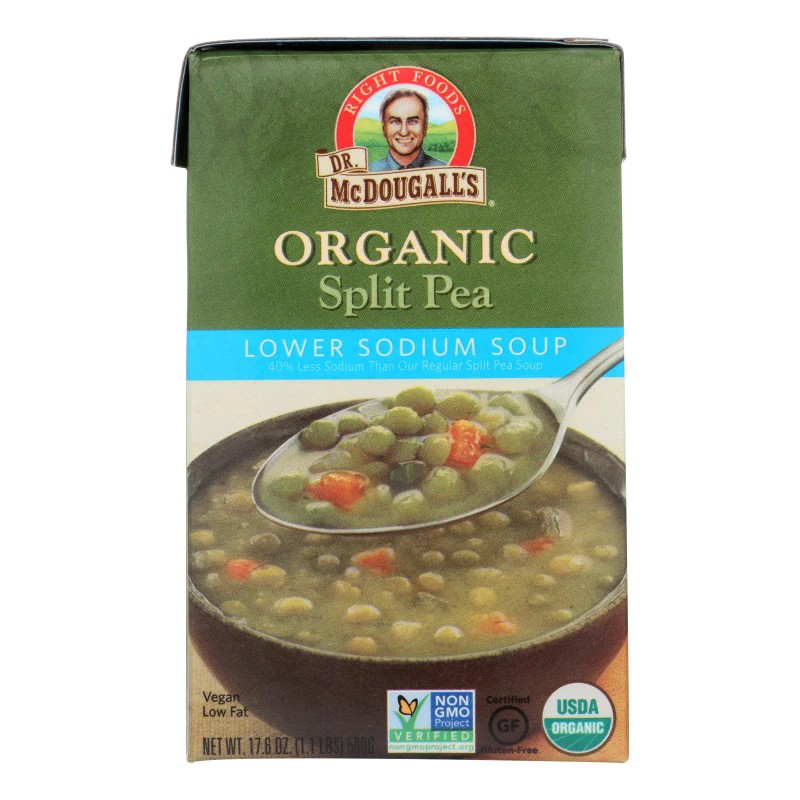 UD_Dr. Mcdougall's Organic Lower Sodium Instant Soup Case of 6-17.6