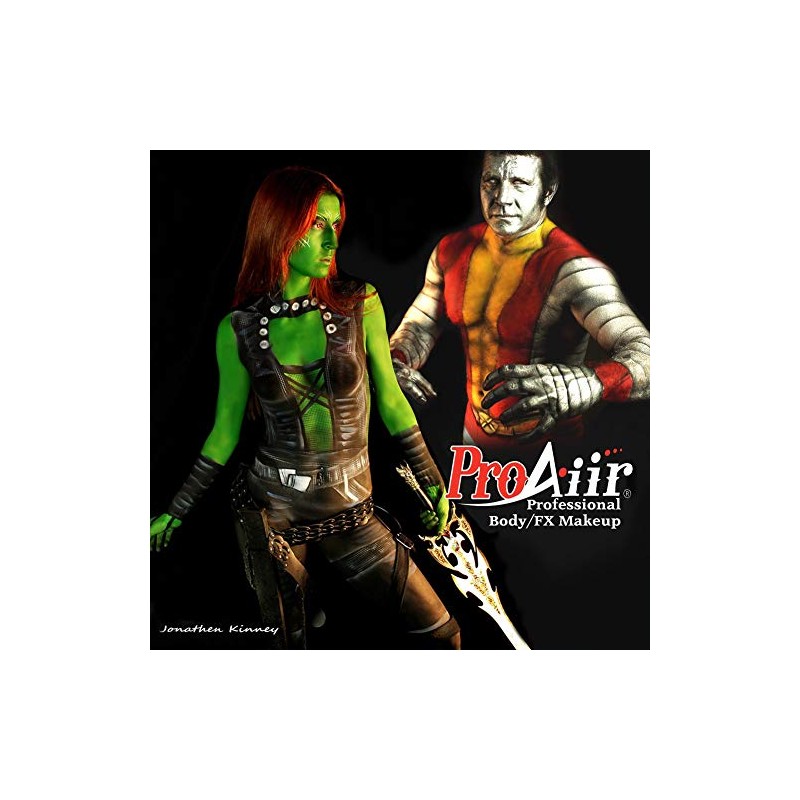 ProAiir Face and Body Painting Makeup - 2oz (60ml) White