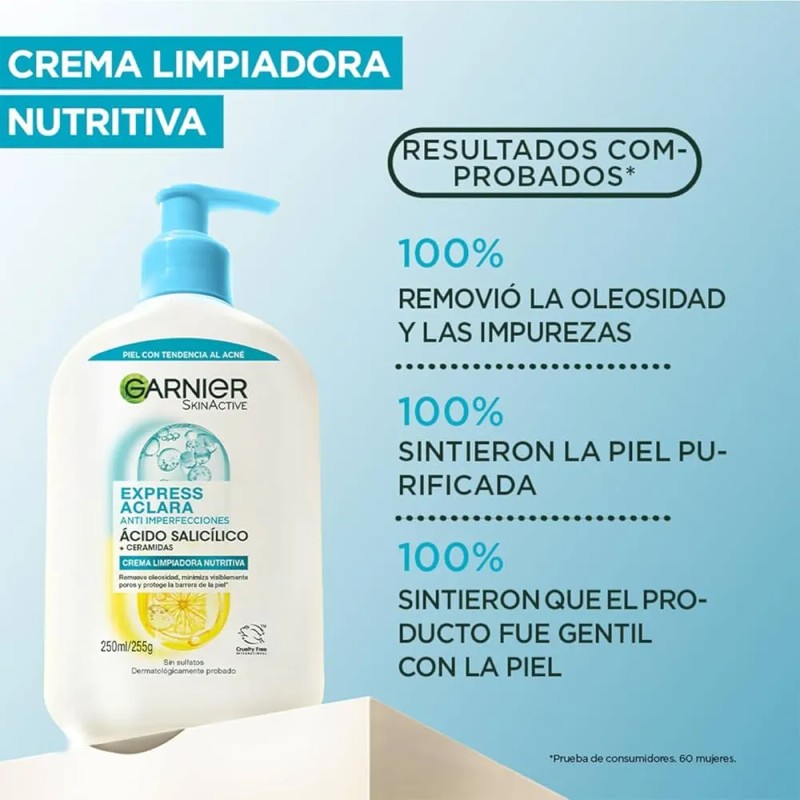 Kit Anti Imperfecciones Garnier Seco+nutritiva+am+ps 6pasos