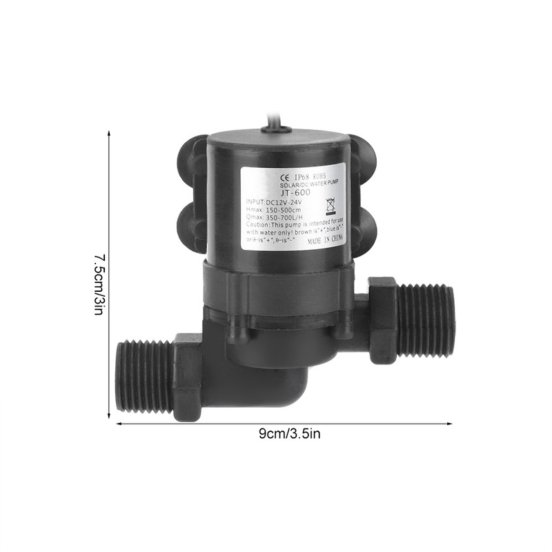 JT-600D Multi Functional Micro DC Brushless Water Pump Mini Booster