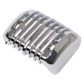 Unbranded ABS Chrome Voltage Regulator Cover For Harley Fatboy Softail Deluxe FLSTN FLSTF