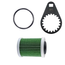 YAQITR Fuel Filter Elements 6P3WS24A O-ring and Wrench 6P3WS24A Compatible with Yamaha Marine Outboard 4-Strokes F150 LF150 VF200 F200 VF225 F225 VF250 F250 Engine