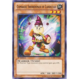YU-GI-OH! - Comrade Swordsman of Landstar (LCJW-EN048) - Legendary Collection 4: Joey's World - 1st Edition - Common