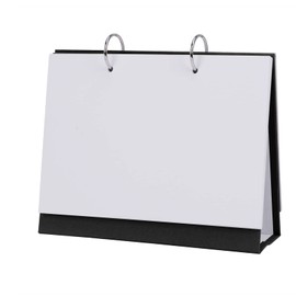 DIY Blank Desk Calendar DIN A5 Photo Calendar Craft Calendar for DIY Ring Binder Index Cards Thick Kraft Paper Monthly Calendar Creative Table Planner Spiral Pad Memo Sign Mini Notebook