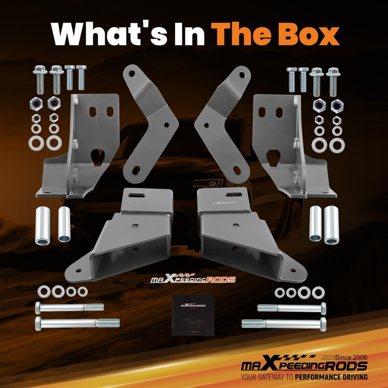 maXpeedingrods 4.5"+ Control Arm Drop Kit for Jeep Cherokee XJ