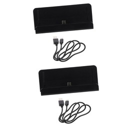 Gatuida 2pcs Charging Dock Compatible Fast Charging Station Stand for Game Console Mobile Power Supply Connection Design to Prevent Controller Scratching