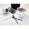 Alluring Eyebrow extensions Kit (Half Black/Half Medium Brown)