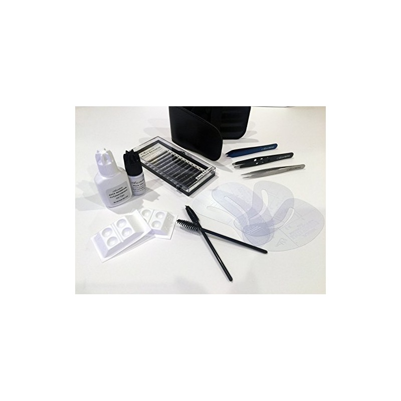 Alluring Eyebrow extensions Kit (Half Black/Half Medium Brown)