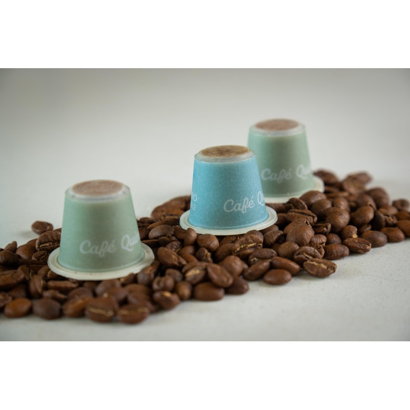 Cafe Quindio Compostable Coffee Pods, compatible with Nespresso Original machines