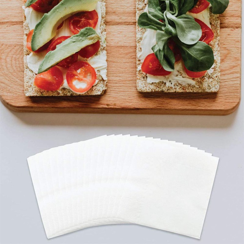 JAM PAPER Medium Lunch Napkins - 6 1/2 x 6