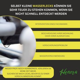 Powerful Fluorescein Water Leak Detector for Pools: Identify a Pool Leak with our Dye Tracker. Leakage and Piping Detection Kit, PVC Pipes, Roofs,