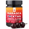 Gourmanity Cocktail Maraschino Cherries, Made from Italian Grown Marasca Cherries.