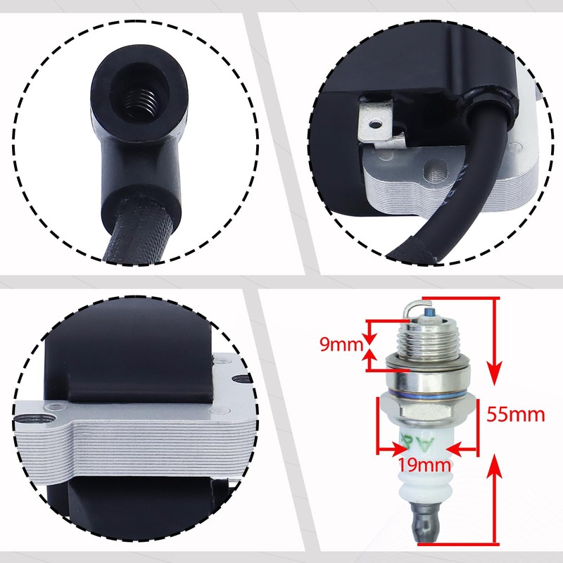 4229-400-1300 Ignition Coil Fits for Stihl BG45 BG46 BG55 BG65