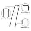 COONE 20 Packs Garden Pegs, U shaped Ground Anchors Stakes
