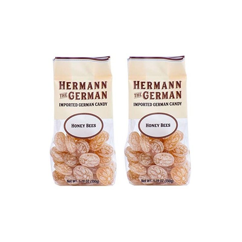 Hermann the German Hard Candy - Imported - Pack of