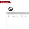 sourcing map 120pcs Precision Balls 10mm Diameter Carbon Steel Ball