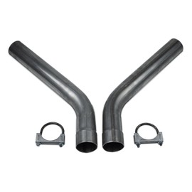 Truck Exhaust Kits Chevy Suburban 2000-2006 2.5" Dual Exhaust Kit C Exit No Muffler No Tip
