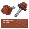 Marcopol Pack of 150 Metal Roofing Screws 4.8 x 19