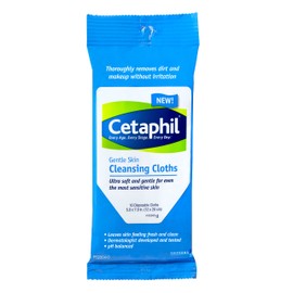Cetaphil Gentle Cleansing Cloth, 10 Count (Pack of 1)