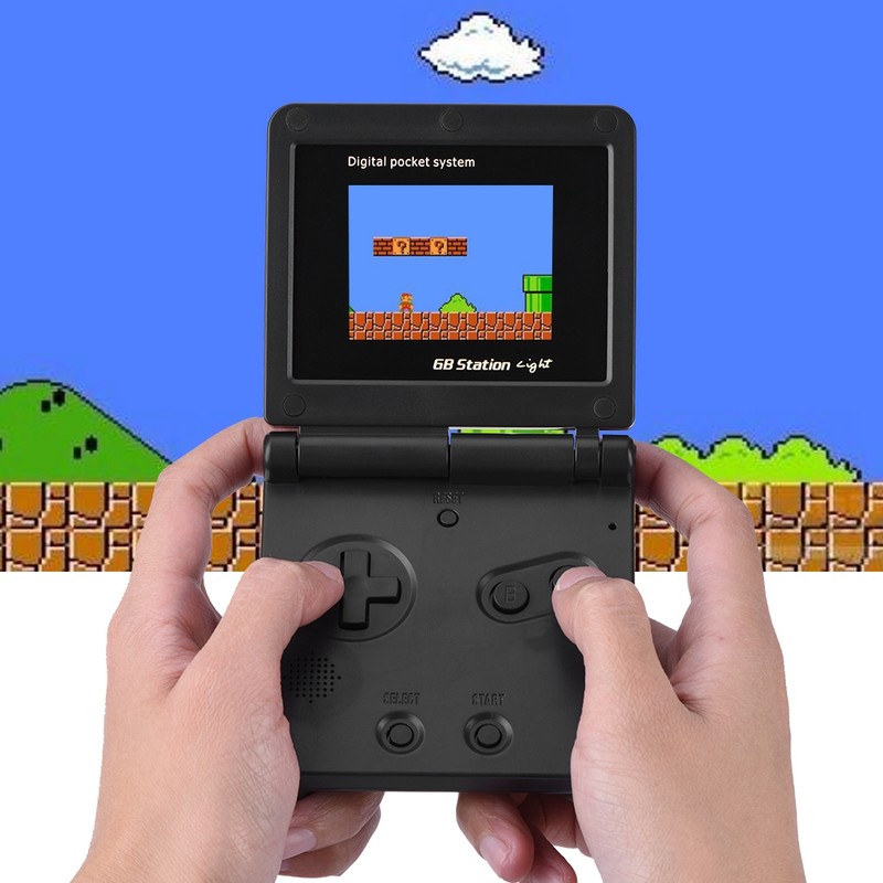 GB Station Light Hand Held Game Player Handheld Built in
