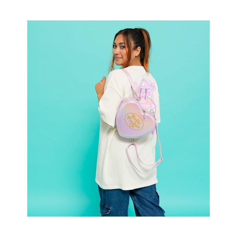 Loungefly Backpacks TruffleShuffle Polly Pocket Convertible Mini Backpack Purple