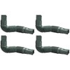 Flex-Drain 85011 Downspout Extension, Green (Four Pack)