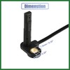 Motoforti Rear Left ABS Sensor Wheel Speed Sensor for MITSUBISHI