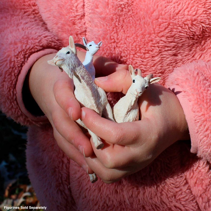 Safari Ltd. Billy Goat Figurine - Lifelike 3.75" Figure -