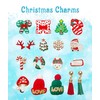 Christmas Advent Calendar 2024 -with 10mm Straw Toppers,Shoe Charms,DIY glow