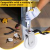 Nkiy Quen 1 Inch Sliding Screen Door Rollers 4 Pcs