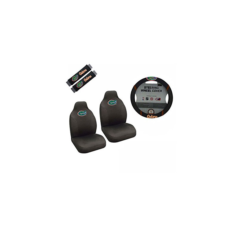 MULTI_B Florida Gators 2 Seat Covers and Shoulder Pads with