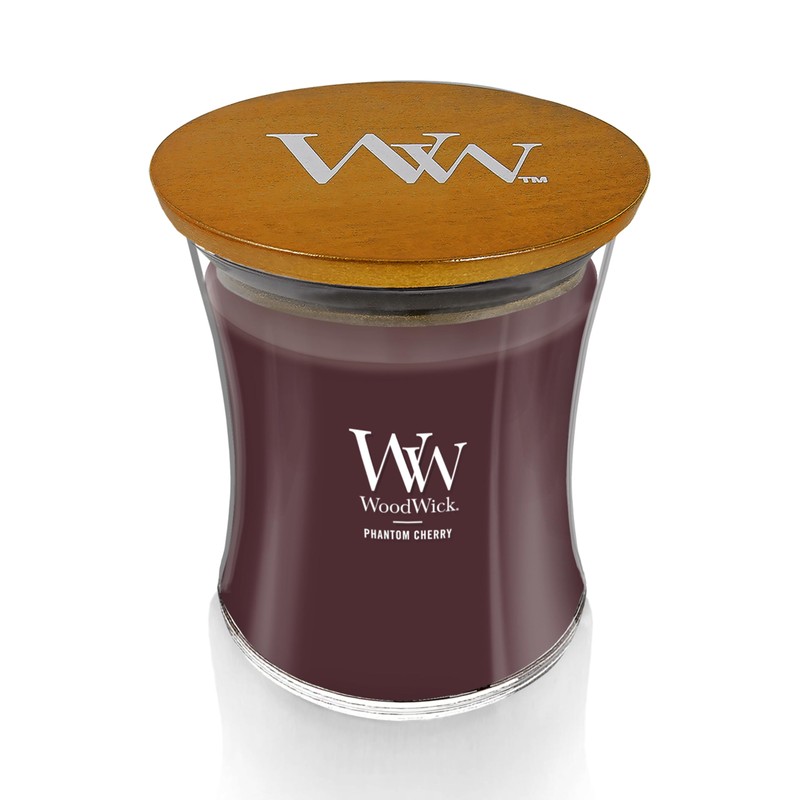 WoodWick Phantom Cherry Medium Hourglass Candle