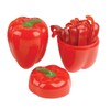 Hutzler Pepper Savers Set - Green Pepper and Red Pepper