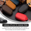 Wevdn Car Key Case, Genuine Leather Auto Smart Key Fob