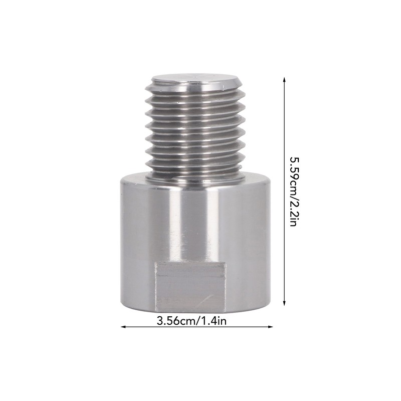 Lathe Headstock Spindle Adapter 1inx8TPI Male 3/4inx16TPI Female Thread Alloy