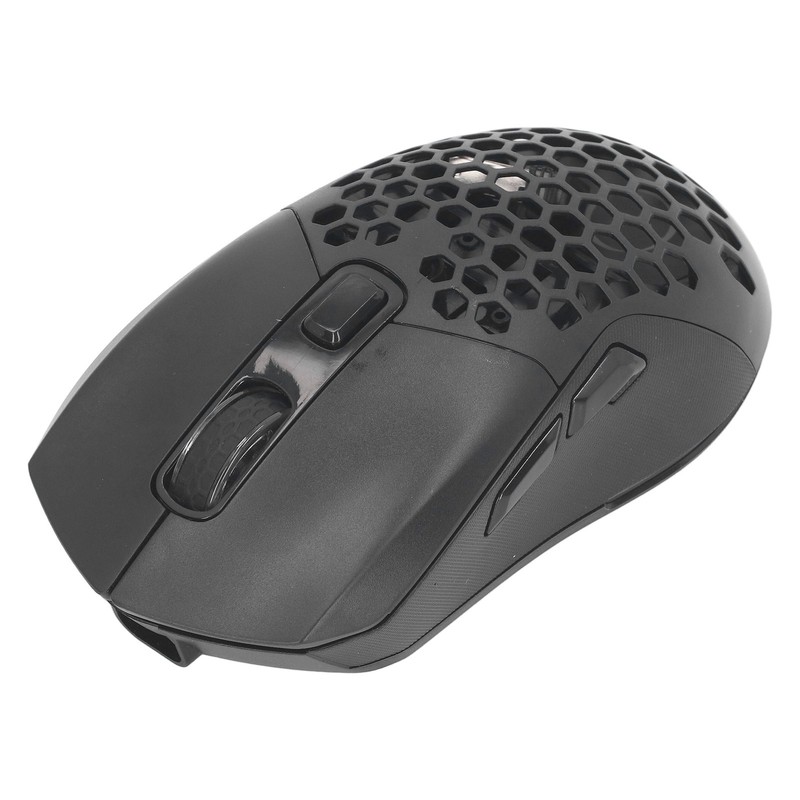 Wireless Mouse 2.4G Or BT5.1 Adjustable DPI Hollowed Out RGB