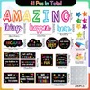 JarThenaAMCS Motivational Bulletin Board Decoration Amazing Things Happen Here Paper