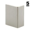 Prime-Line S 4215 Brushed Stainless, Adhesive Backed Door Edge Guard