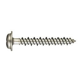 Sanko Techno PWV-425 P-less Anchor, Seated Pot Head, Screw Diameter 0.2 x Length 1.0 inches (4 x 25 mm), Pack of 200