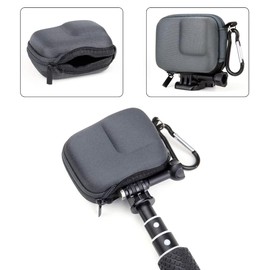 SOONSUN Small Carrying Case for GoPro Hero 9/10/11/12/13 Black, Mini Compact Storage Hard Bag Case for Go Pro Hero 9 10 11 12 13 Black Camera