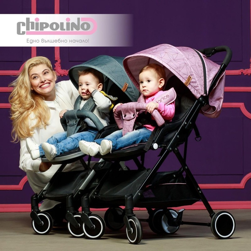 Chipolino Clarice Pushchair Connector for Pushchairs Connecting Two Pushchairs Colour: