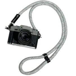 APEGG Camera Strap, Extra Thick, 0.4 inches (10 mm), Stylish, Ring-type, Neck Strap, Cross-body Strap, Durable, Drop Prevention, Camera, Smartphone Strap, Gift, Unisex, Length 47.2 inches (120 cm),