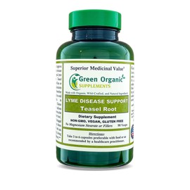 Green Organic Supplements' Lyme Disease, Teasel Root