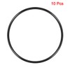 sourcing map 10 Pcs Metric Nitrile Rubber O-Rings Seal Rubber