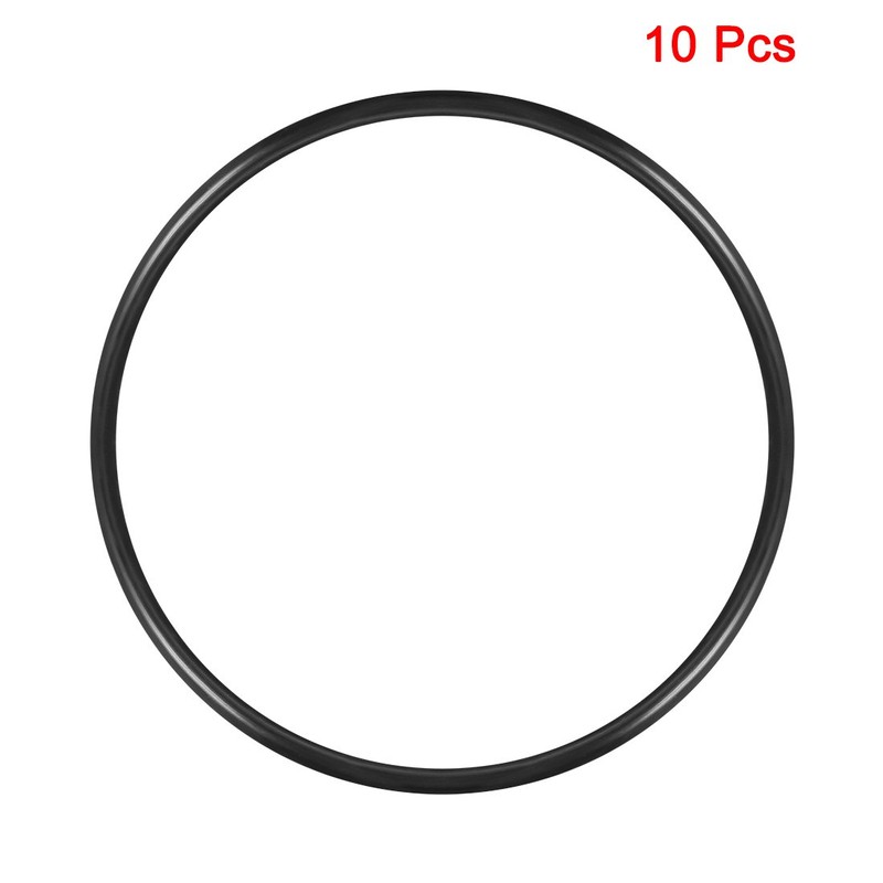 sourcing map 10 Pcs Metric Nitrile Rubber O-Rings Seal Rubber