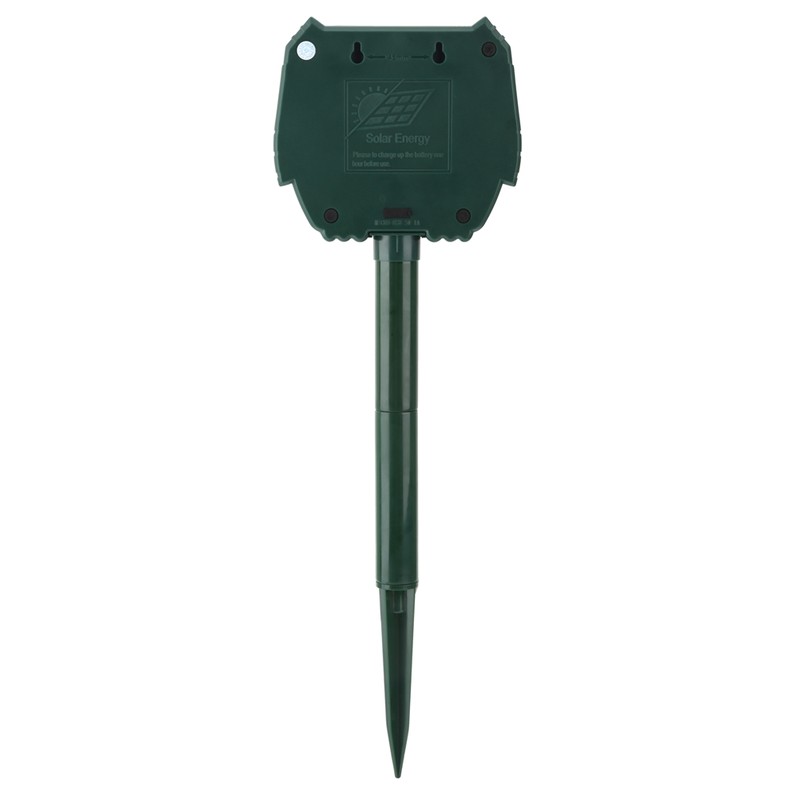 Outdoor USB Rechargeable Solar Power Ultrasonic Animal Repellent Dog Cat